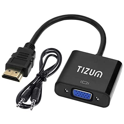 Open Box, Unused Tizum HDMI & HDMI to VGA Adapter Cable (Display Port to VGA Adapter)