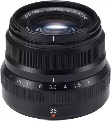 Used Fujinon XF 35 mm F2 R WR - Black Lens