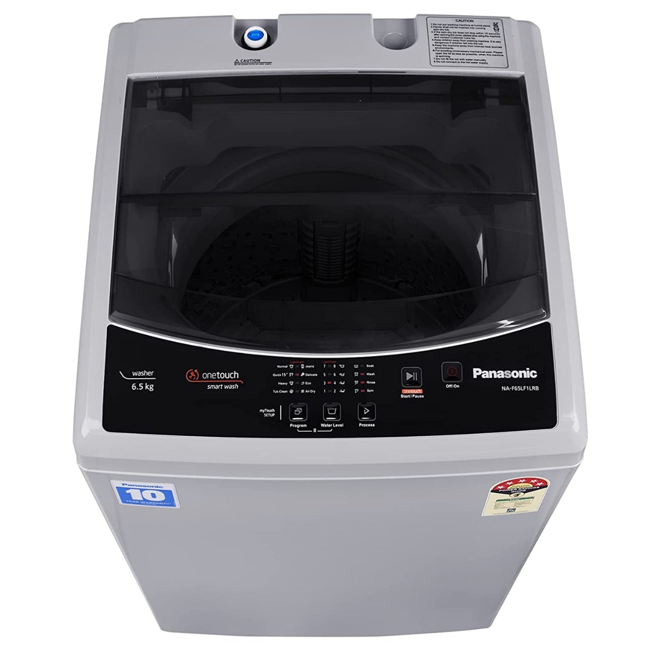 Open Box, Unused Panasonic 6.5 Kg 5 Star Fully-Automatic Top Loading Washing Machine