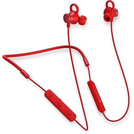 Open Box Unused Zebronics Zeb Yoga 101 (Red) Wireless Neckband Earphone with 10mm Neodymium Driver