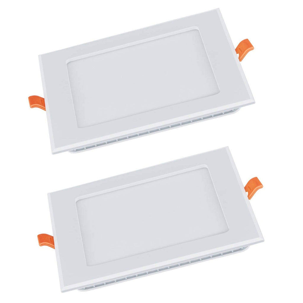 Open Box Unused Bajaj 9-Watt Ivora LED Panel Cool Day Light Square White