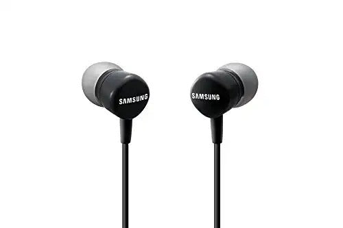 Samsung EO-HS130DBEGIN Wired in Ear Earphones Without Mic (Black) PACK OF 2