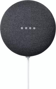 Google Nest Mini with Smitch WiFi RGB Smart Bulb 7W with Google Assistant Smart Speaker  (Charcoal)