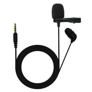 JBL Commercial CSLM20 Omnidirectional Lavalier Microphone with  Earphone