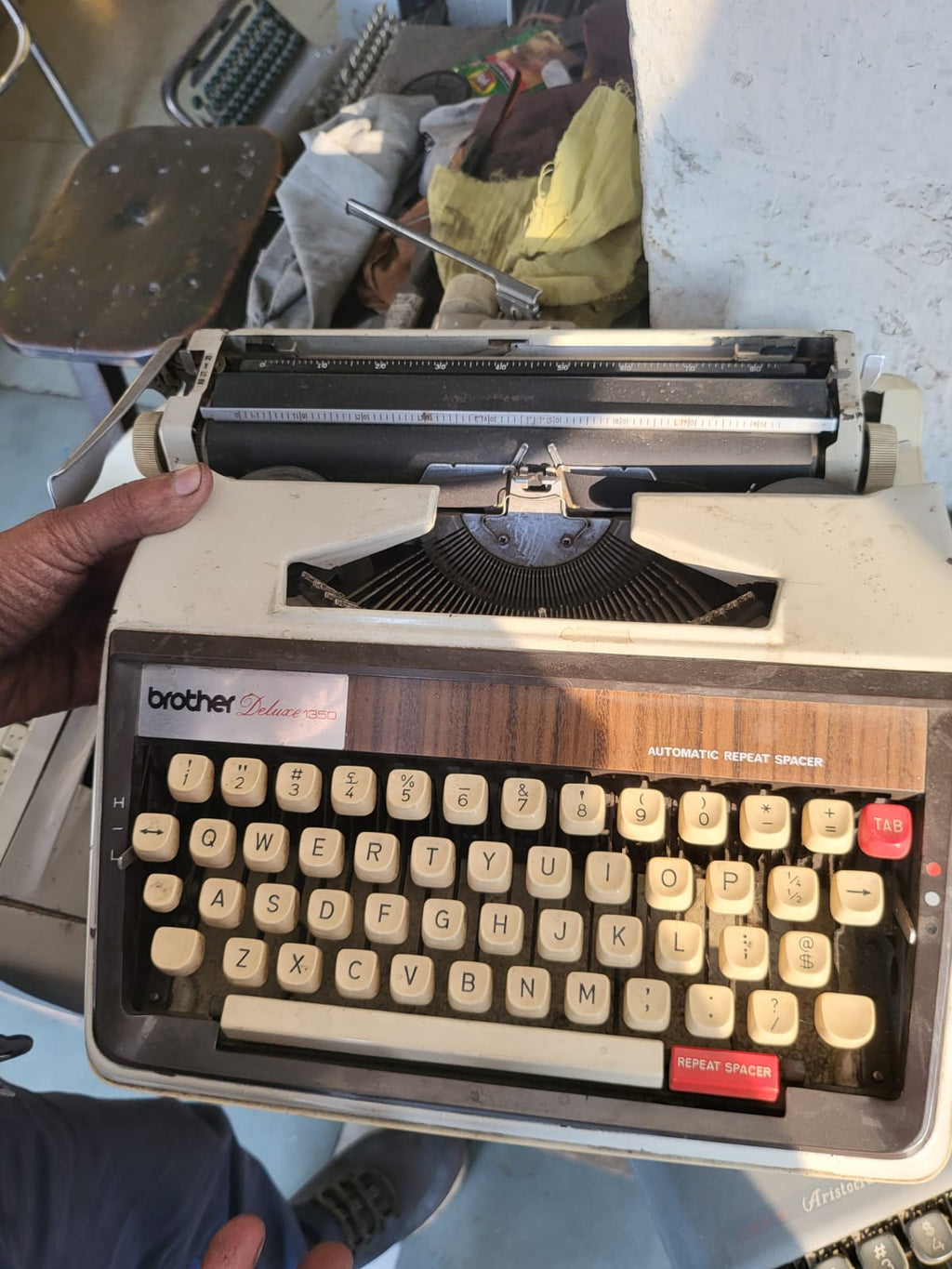 Vintage Typewriter Brother Deluxe 1350