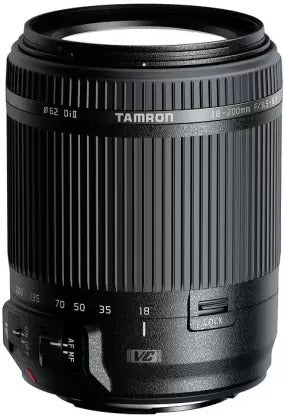 Nikon DSLR कैमरा लेंस के लिए प्रयुक्त टैमरॉन B018 18 200 मिमी F/3.5 - 6.3 Di II VC (काला)