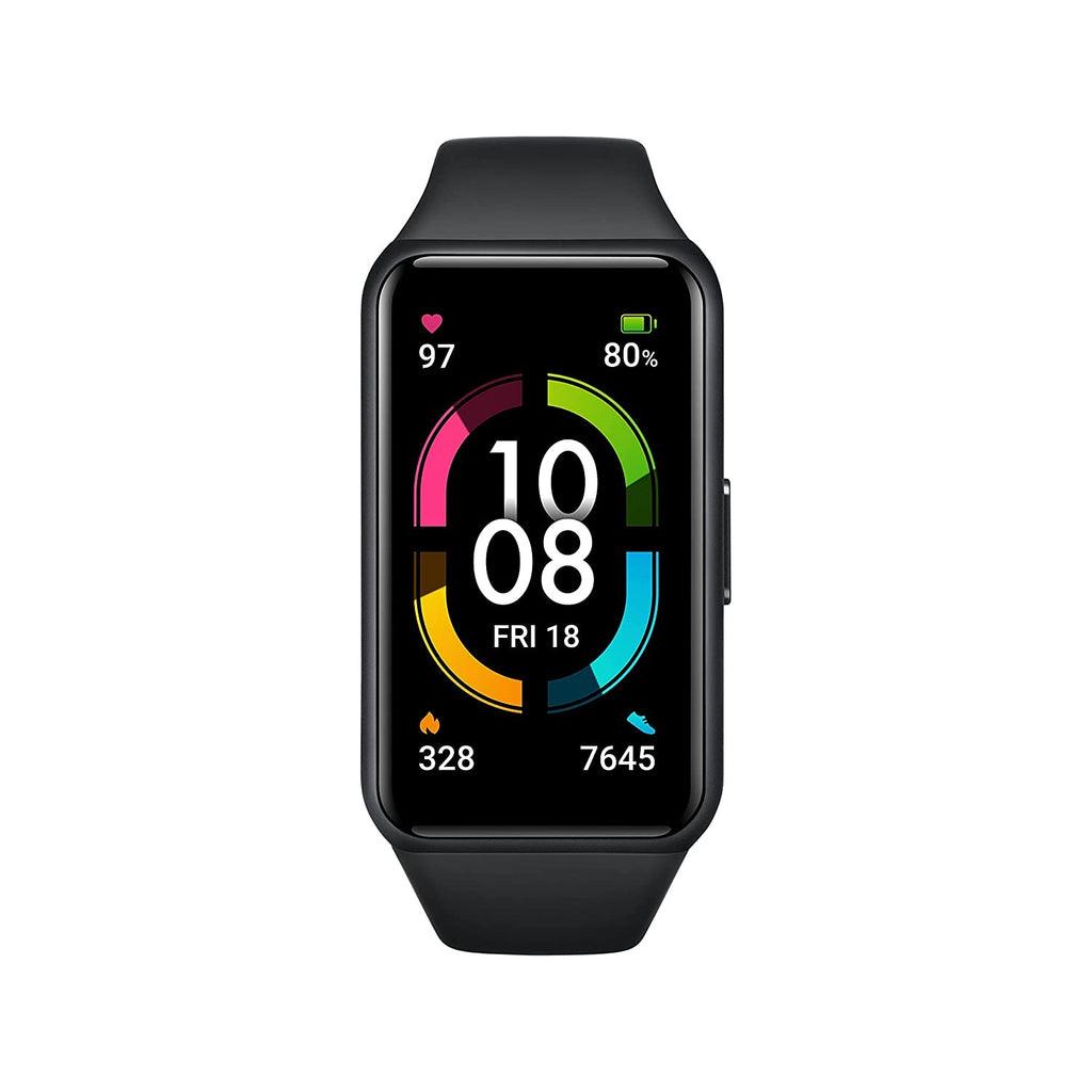 Open Box, Unused HONOR Band 6 Smartwatch with AMOLED 1.47'' Touch Display