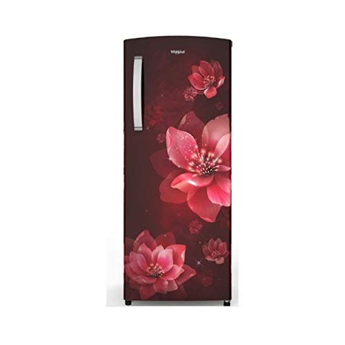 Open Box, Unused Whirlpool 200 L Multi-Door Refrigerator (215 IMPRO PRM 3S Wine Mulia, Red)