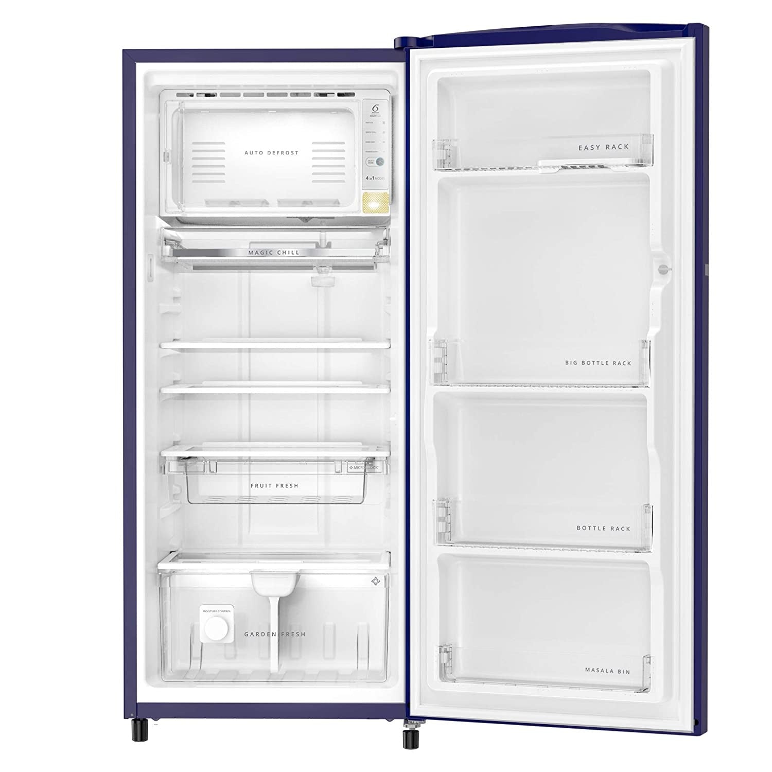 Open Box, Unused Whirlpool 245 L  Direct-Cool Single Door Refrigerator 260 IMPRO PLUS PRM 4S INV Sapphire Flume