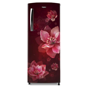 Open Box, Unused Whirlpool Ice Magic PRO 215 L Direct-Cool Single Door Refrigerator 230 IMPRO PRM 3S, Wine Mulia