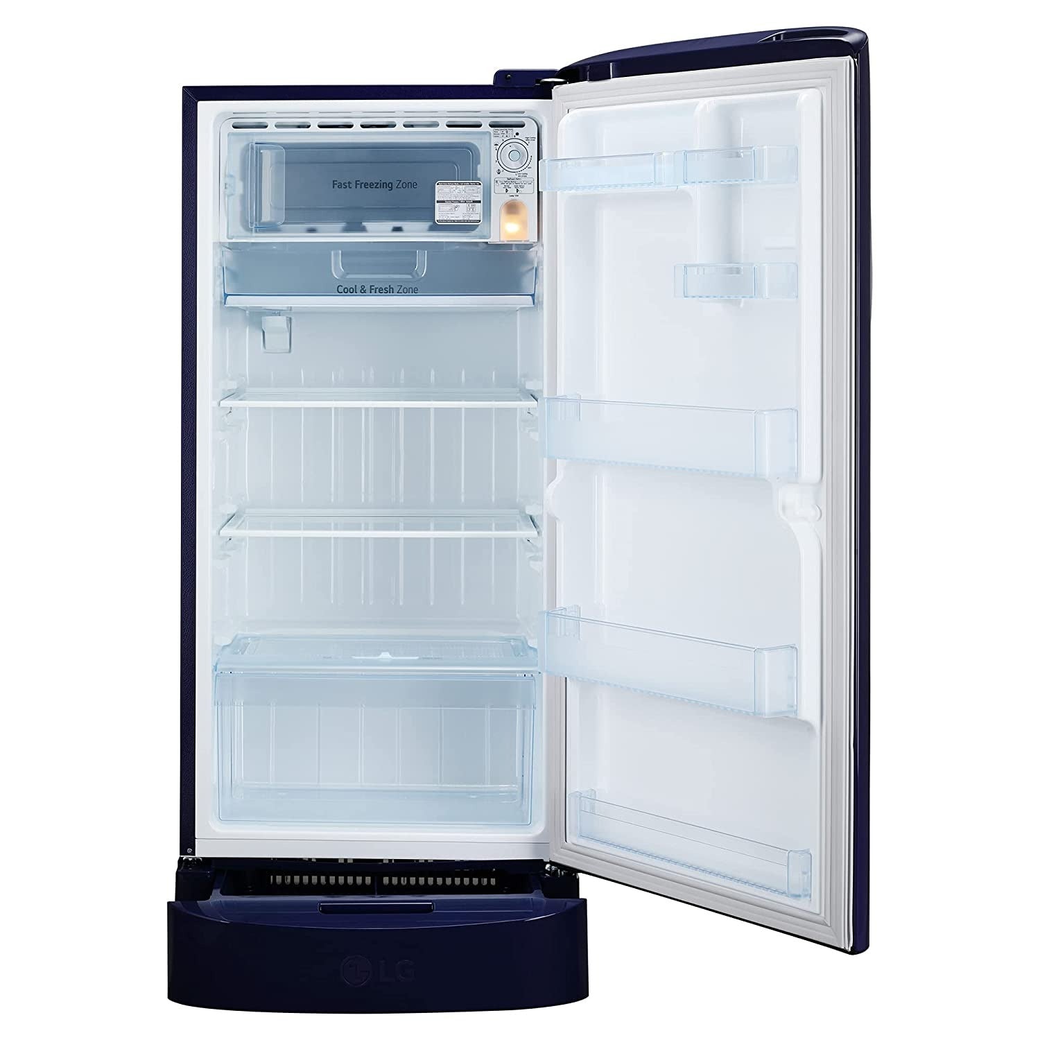 Open Box, Unused LG 205 L Direct Cool Single Door Refrigerator (GL-D221ABED)