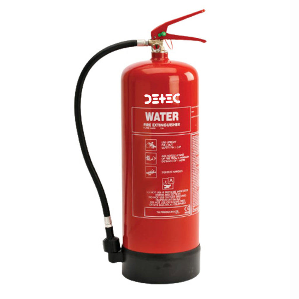 Detec™ 9 Litre Water Type (Stored Pressure) Fire Extinguisher