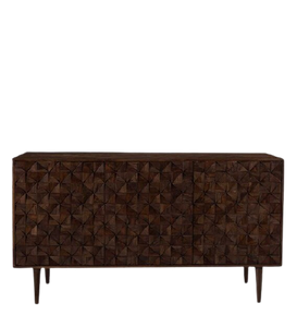 Detec™ Side Board - Natural Finish Dark Brown Color