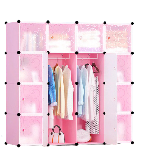 Detec™ Center Line 2 Door Kids Wardrobe