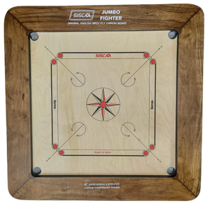 Detec™ Siscaa Jumbo Fighter Carrom Board