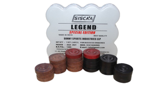 Detec™ Siscaa Carrom Board Combo Packs For Professional Use