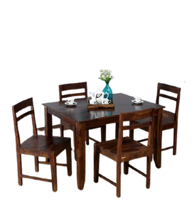 Detec™ Solid Wood 4 Seater Dining Set