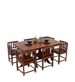 Load image into Gallery viewer, Detec™ Sheesham Wood 6 Seater Dining Set
