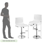 Load image into Gallery viewer, Cafeteria Restaurant Bar Stool Chair (White)

