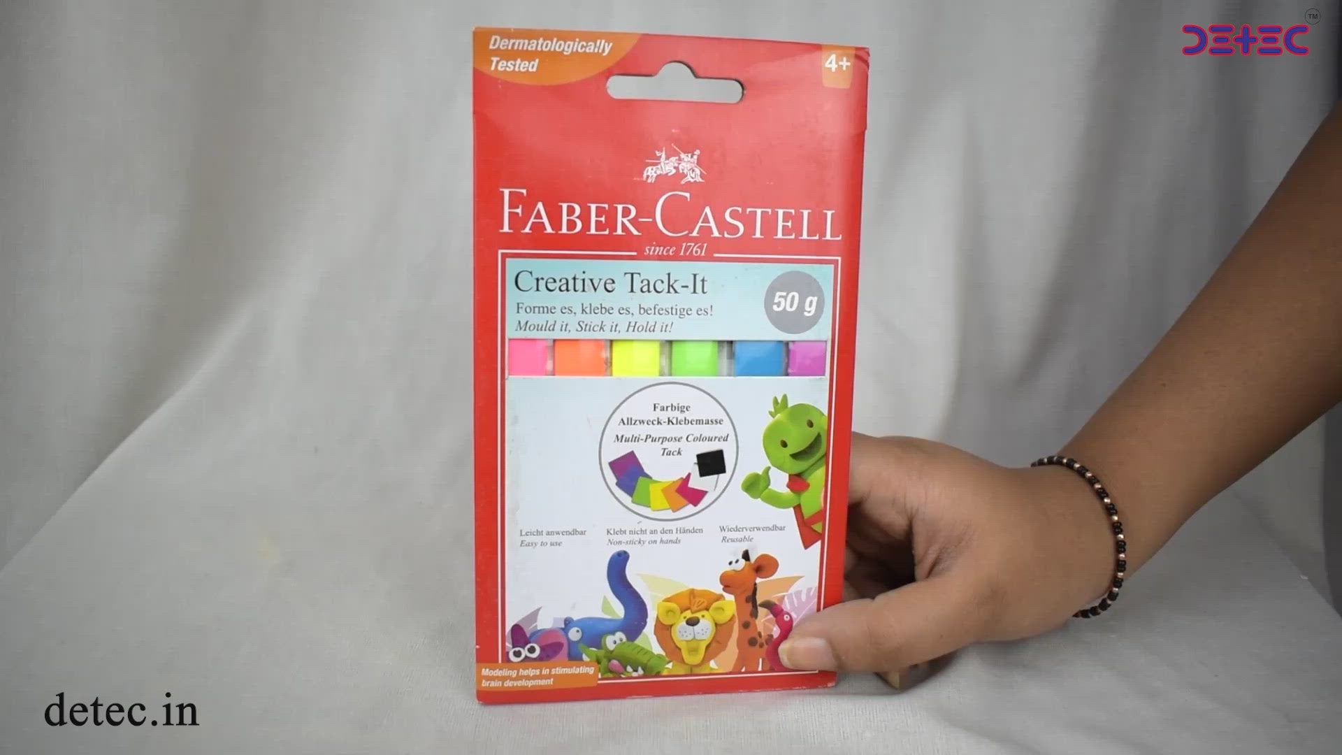 Faber-Castell Creative Tack-It Multicolor Pack of 80