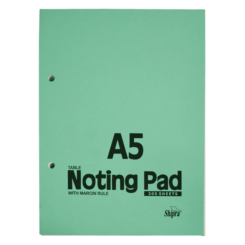 Detec™ Shipra A5 Noting Pad White 200 sheets ( Pack of 20 )