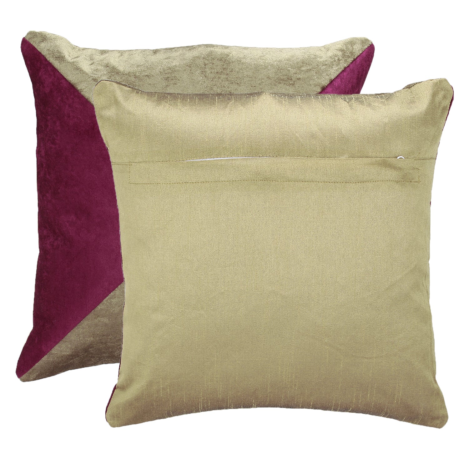 Desi Kapda Floral Mehandi Color Cushions & Pillows Cover