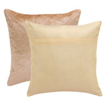 गैलरी व्यूवर में इमेज लोड करें, Desi Kapda Dark Cream Plain Cushions Cover
