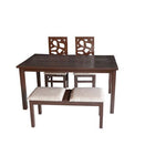 Load image into Gallery viewer, Detec™Mini Dine Bench Model Dining Set 4
