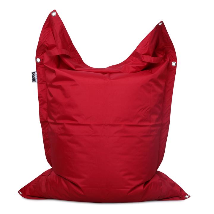 Detec™ Cray Living Huggy Hippo Bean Bag Red Color