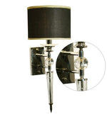 Load image into Gallery viewer, Detec Aberdeenshire Glass &amp; shiny Brass Wall Light
