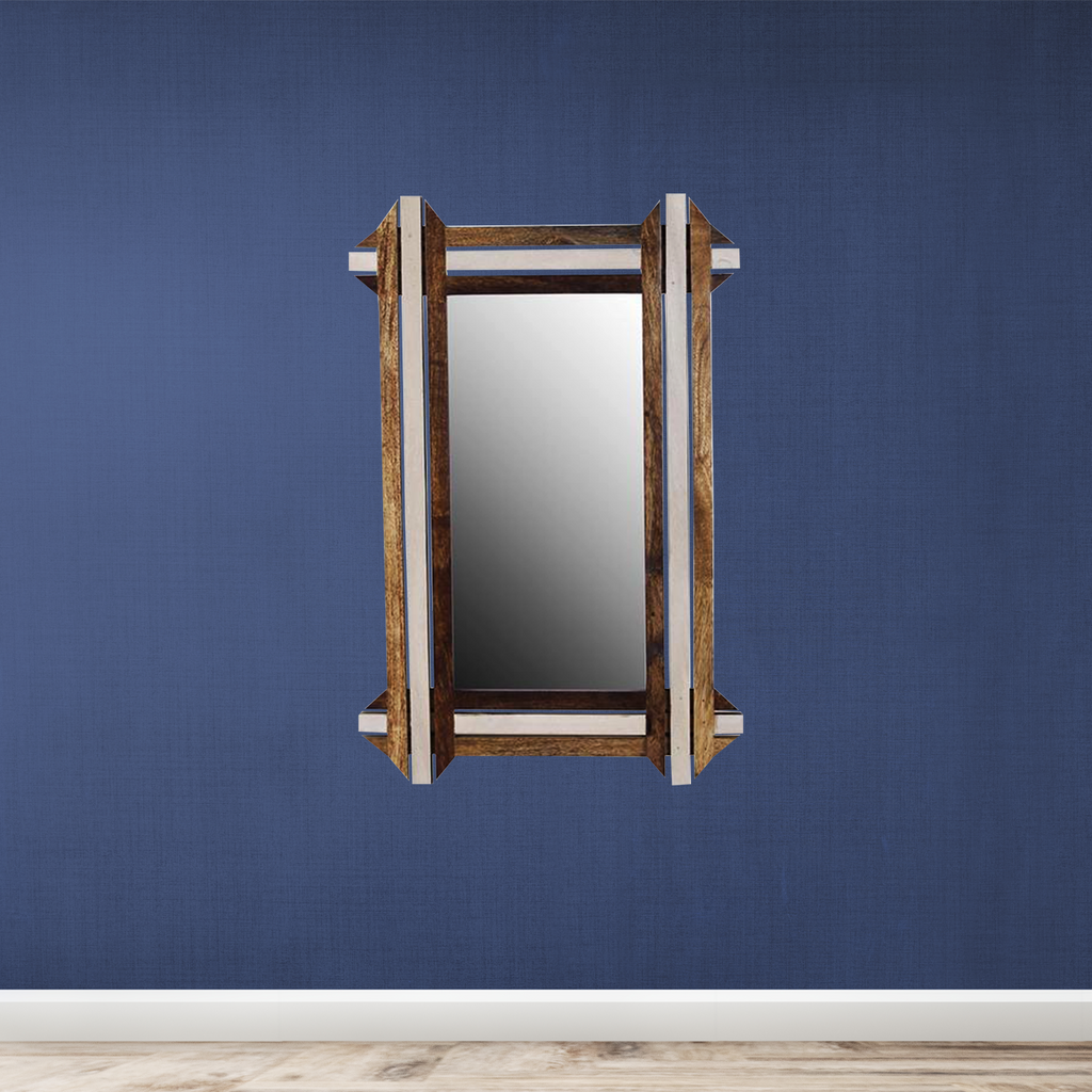 Detec™Ana Solid Wood Wall Mirror