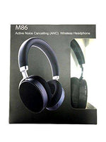 Load image into Gallery viewer, ANC Wireless Bluetooth Headphones with Active Noise Cancellation - With Extra Bass - Rechargeable - Aluminium Finish - M86 - Detech Devices Private Limited
