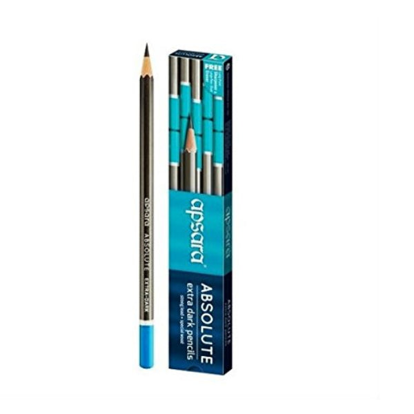 Detec™ अप्सरा एब्सोल्यूट एक्स्ट्रा डार्क पेंसिल (3 पैकेट)