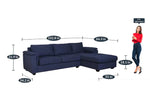 Load image into Gallery viewer, Detec™ Alois 2 Seater Sectional Sofas LHS with Lounger 
