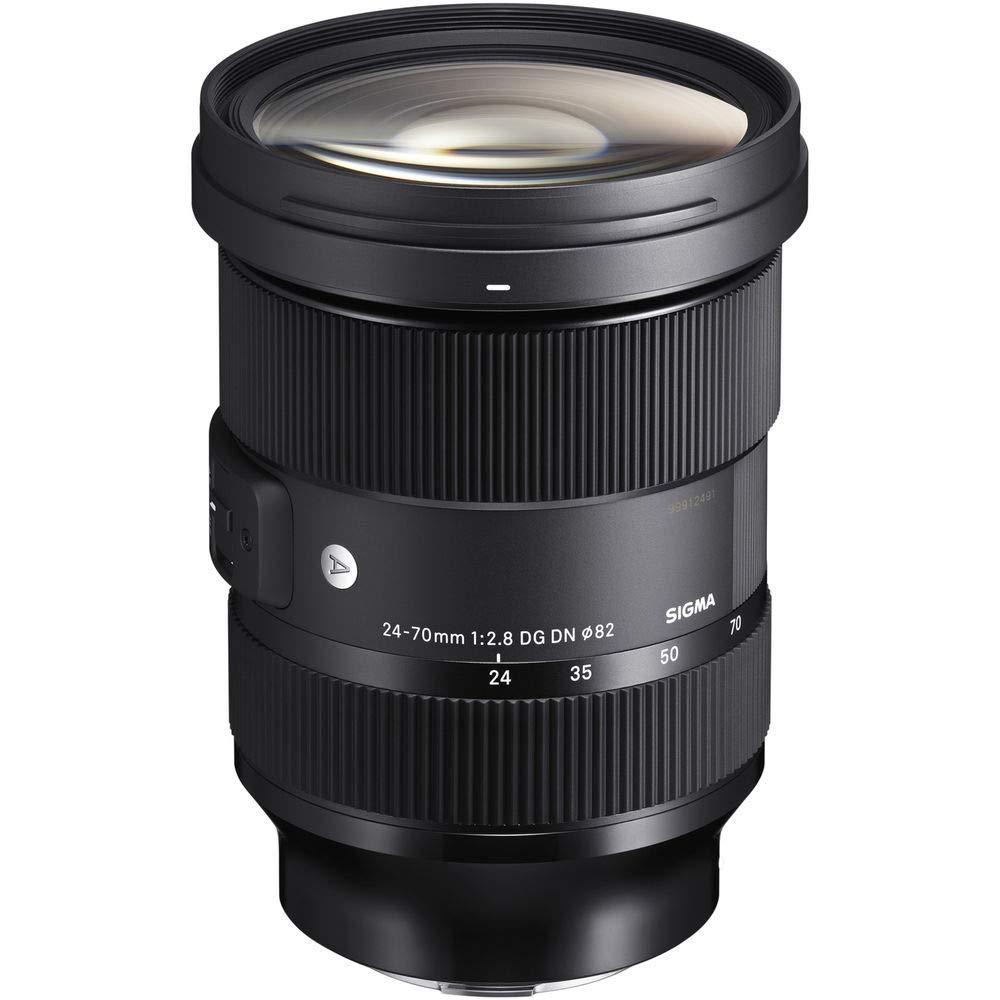 Sigma 24-70Mm F/2.8 Dg Dn Full Frame Lens for Sony E Mount Mirror-Less Cameras Black