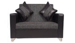 Load image into Gallery viewer, Detec™ Brazil Hard Wood Two Seater Sofa in Charcoal Grey
