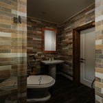 Load image into Gallery viewer, Detec™ Solid Wood Brown  Bathroom mirror 3 fit
