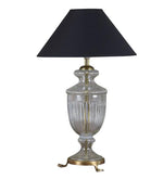 Load image into Gallery viewer, Detec Modern Glass Table Lamp With Black shade
