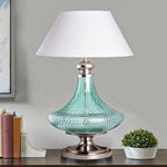 गैलरी व्यूवर में इमेज लोड करें, Detec Blue Ocean Marcella Glass Table Lamp
