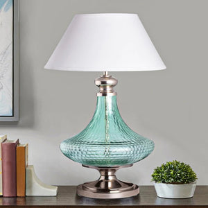 Detec Blue Ocean Marcella Glass Table Lamp