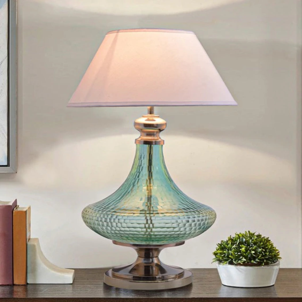 Detec Blue Ocean Marcella Glass Table Lamp