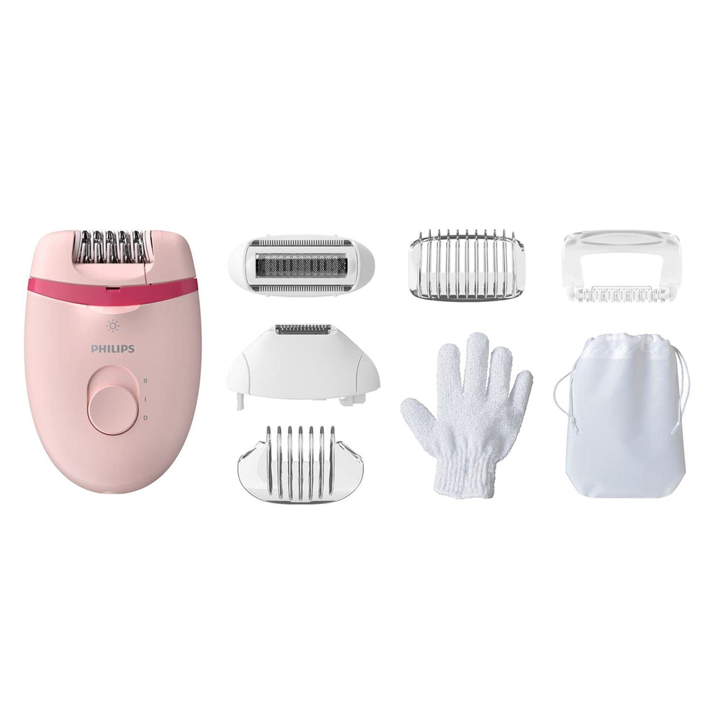 Philips Compact Epilator With Opti light for Legs Bre285/00