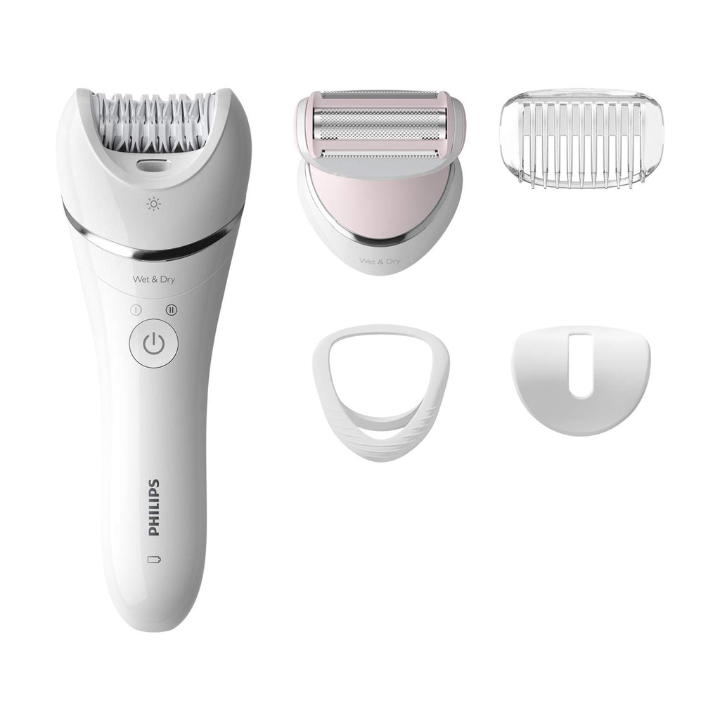 Philips Cordless Epilator All Rounder Face Body Hair Removal Bre710/00