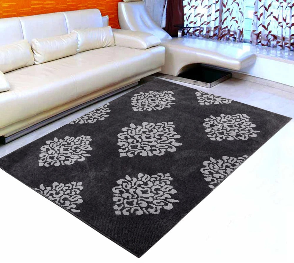Saral Home Detec™ Microfiber Luxurious Soft Touch Carpet 6X9ft (180X270 cm)