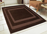 Load image into Gallery viewer, Saral Home Detec™ Brown Luxurious Plain Pattern Microfiber Carpet for Living Room
