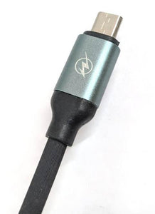 Detec Data Cable - Zinc Metal & Slim Connector USB Type - Micro USB Port - Detech Devices Private Limited