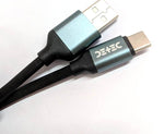 गैलरी व्यूवर में इमेज लोड करें, Detec Data Cable - Type C - 2amp Super Fast Charging Cable- USB 2.0 - Black - Detech Devices Private Limited
