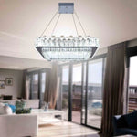 Load image into Gallery viewer, Detec Candela Crystal Three Way Remote Lighting Chandelier
