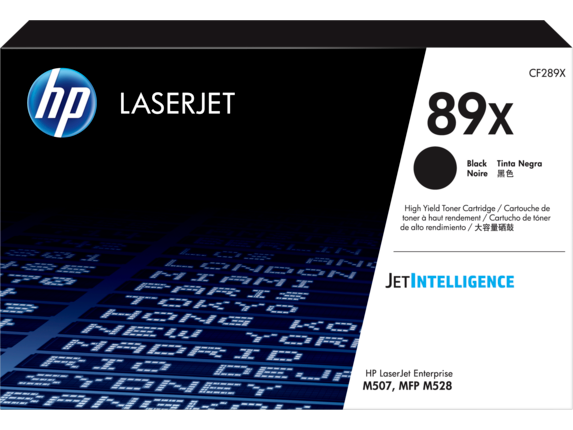 HP 89X Black LaserJet Toner Cartridge