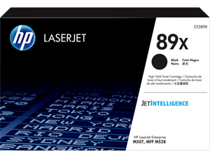 HP 89X High Yield Black Original LaserJet Toner CartridgeHP 89X High Yield Black Original LaserJet Toner Cartridge